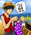 "Luffy finds One Piece" - one-piece fan art
