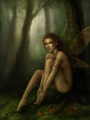 "Underneath" Fairy Art - fantasy photo