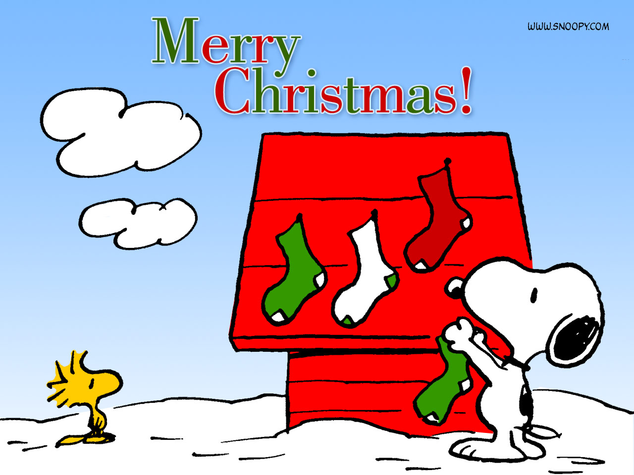 A Snoopy Christmas - Christmas Wallpaper (452767) - Fanpop