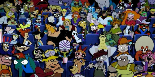  A group of dessins animés