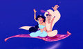 Walt Disney Screencaps - Prince Aladdin & Princess Jasmine - disney-princess photo