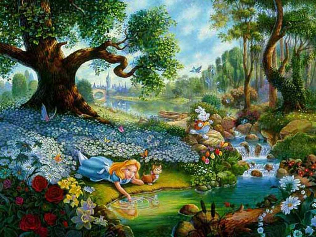 Alice in Wonderland downloading