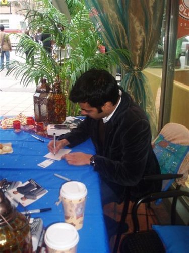  Amaar doing Autograph Signing