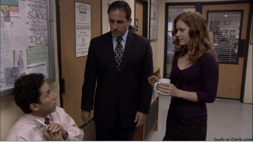  Amy as Katy on "The Office"