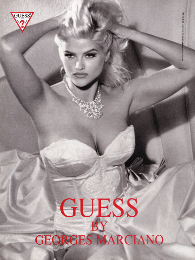 anna nicole smith guess. Anna Nicole Smith