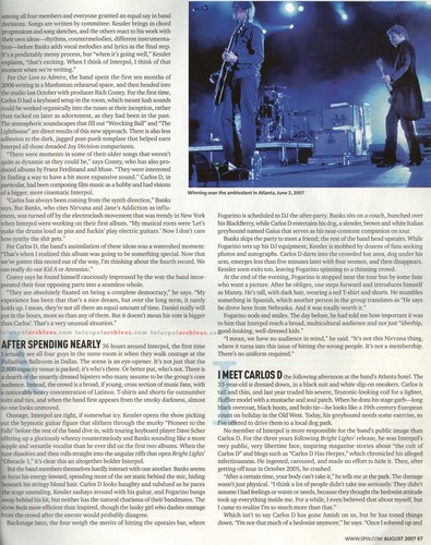 Aug 2007 Spin Article