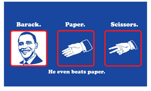  Barack, Paper, Scissors