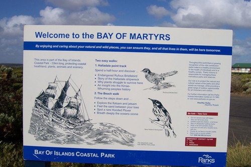  baai, bay of Martyrs