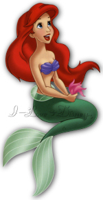  Walt Disney larawan - Princess Ariel