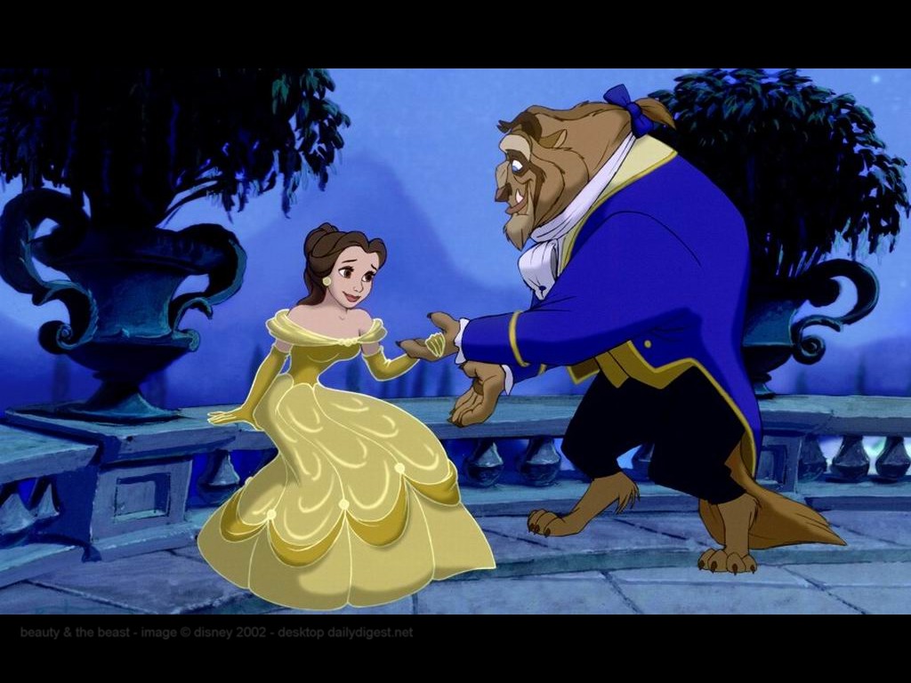 Beauty And The Beast Beauty And The Beast Wallpaper 121582 Fanpop