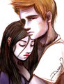 Bella and Edward by Anne-Marie - twilight-series fan art