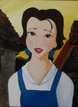 Walt Disney Fan Art - Princess Belle - disney-princess fan art