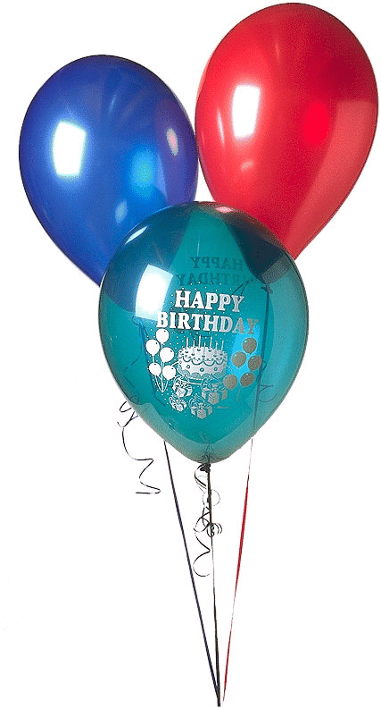 Birthday Balloons - Happy Birthday 