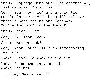  Boy Meets World
