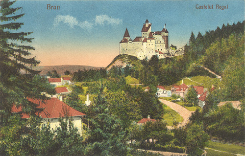  Bran kastil, castle (Dracula castle)