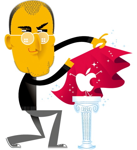  Business Week Art: Steve Jobs