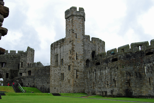  Caernarfon istana, castle - Wales