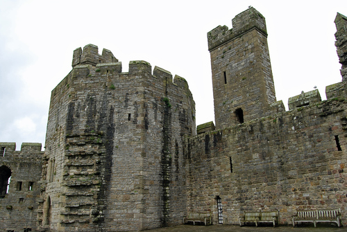  Caernarfon château - Wales