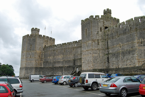  Caernarfon kastil, castle - Wales