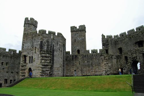  Caernarfon château - Wales