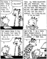 Calvin and Hobbes - atheism photo