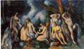 Cezanne. Grandes baigneuses - fine-art photo