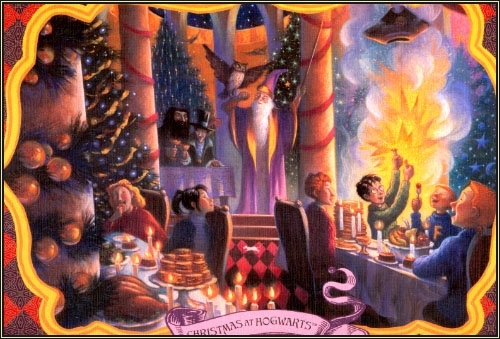  圣诞节 at Hogwarts