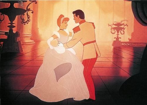  Walt Disney Production Cels - Princess Sinderella & Prince Charming