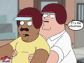 family-guy - Cleveland and Peter wallpaper