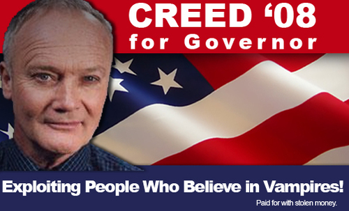Creed for Governor