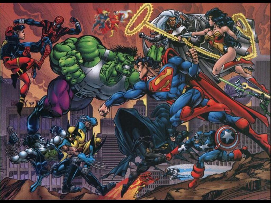 DC vs Marvel - DC Comics Wallpaper (251200) - Fanpop