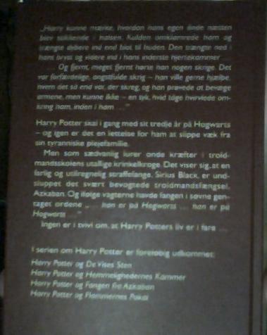 Danish Harry Potter book
