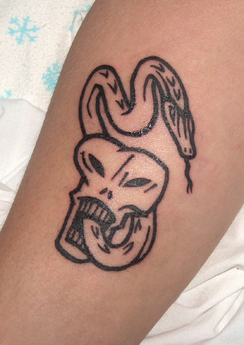  Dark Mark tattoo