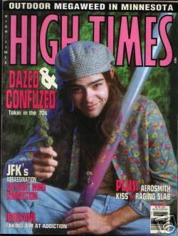  Slater on High Times Cover