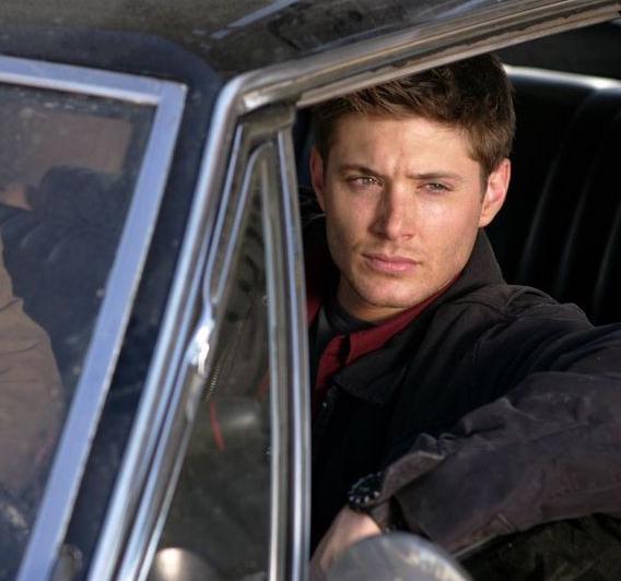 Dean in his car - supernatural photo