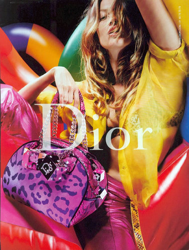 Dior Ads w/Gisele