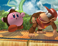Donkey Kong Kirby - super-smash-bros-brawl photo
