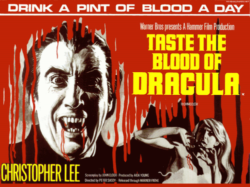 Dracula poster wallpaper