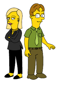  Dwight and Angela Simpsonize