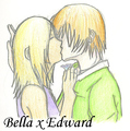 Edward and Bella-soooooo cute - twilight-series fan art