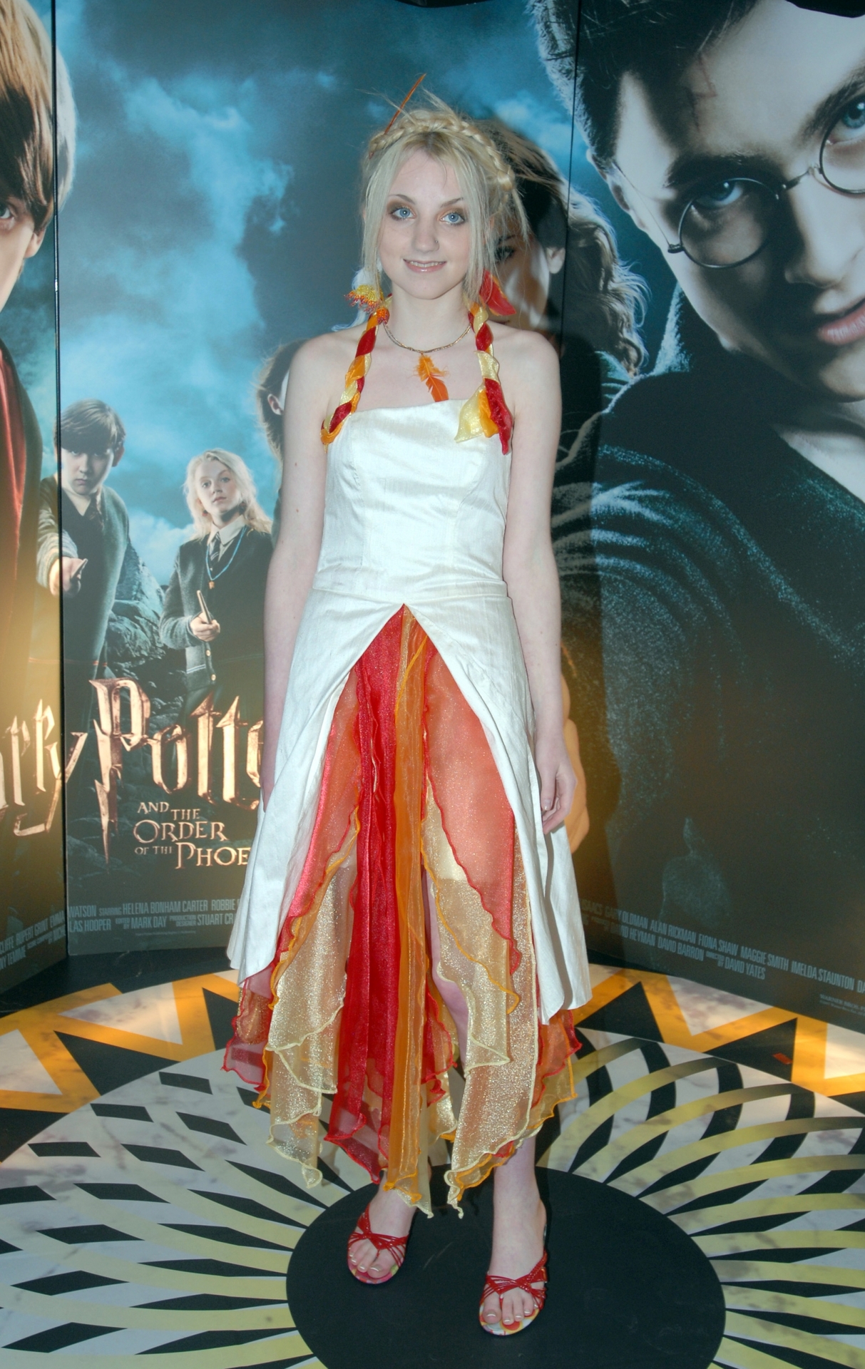 Photo of Evanna - Irish OOTP Premiere for fans of Evanna Lynch. 