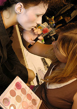  Fall 2004 Couture: Backstage