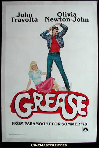  Grease Movie Poster
