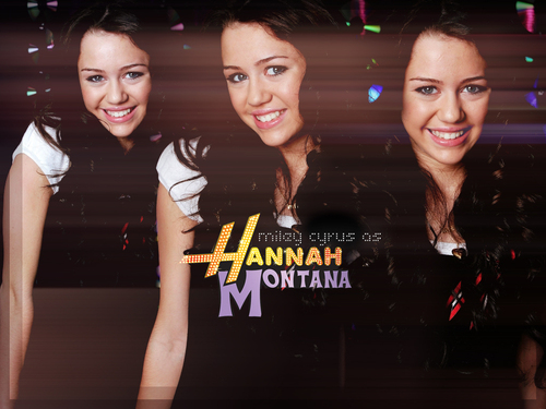  Hannah Montana kertas dinding