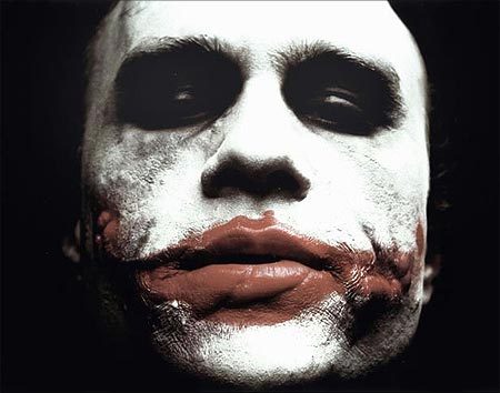  Heath Ledger as The Joker