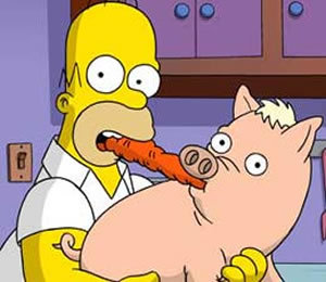  Homer and Spiderpig