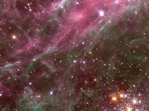  Hubble Hintergrund