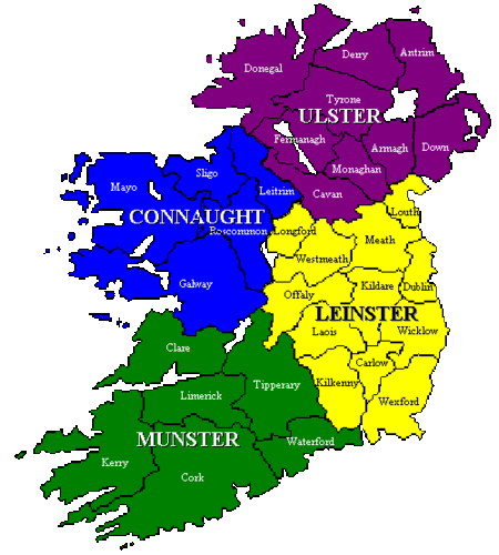  Ireland Map