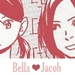 J + B = <3 - jacob-and-bella icon