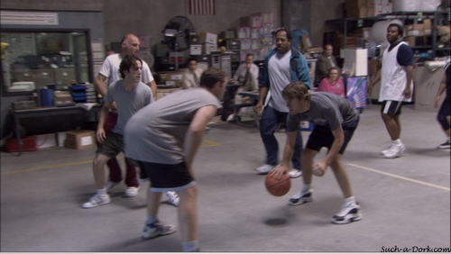  Jim/Pam/ Roy in basketball